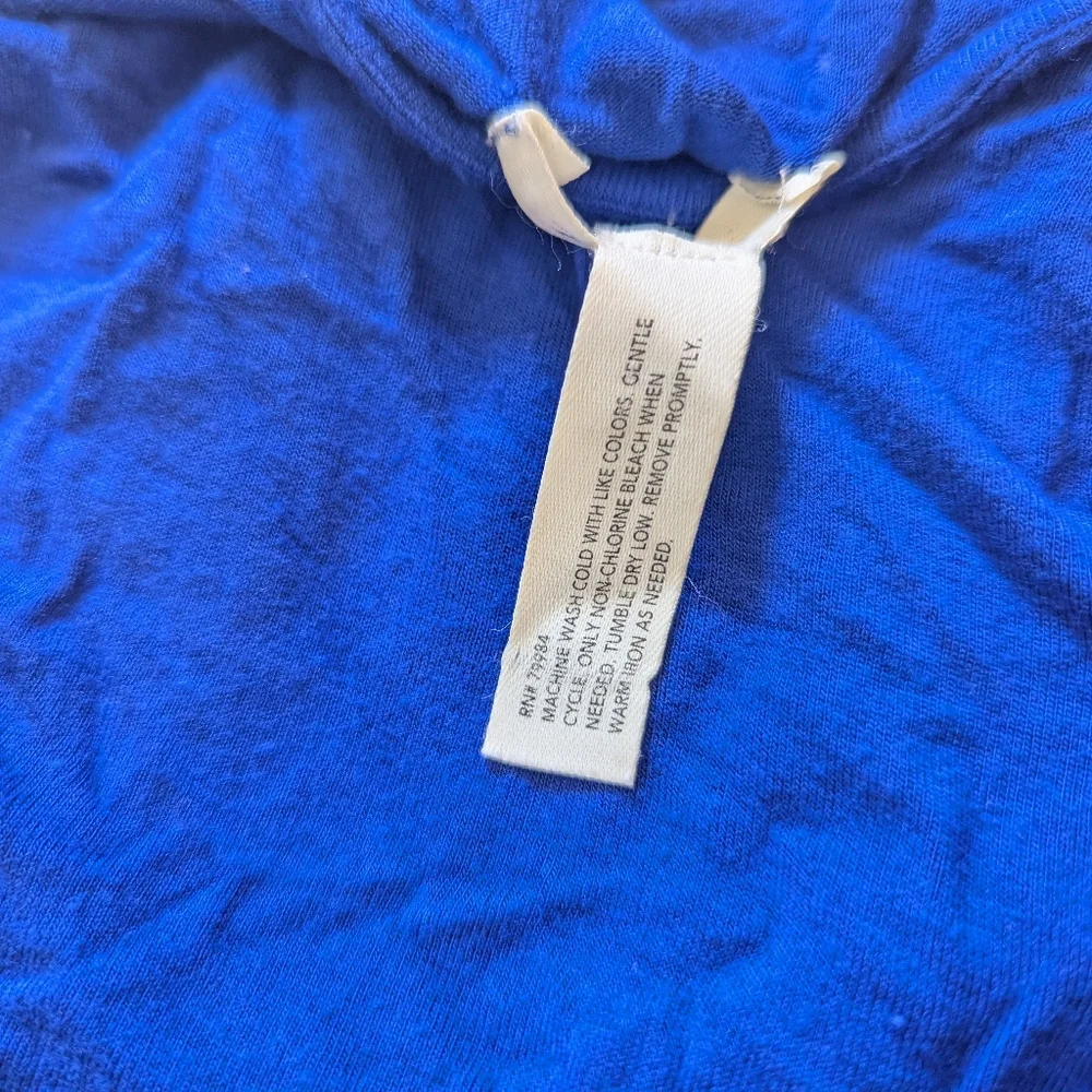 Soma royal blue sleep tank pajama top size M GUC - Picture 3 of 6